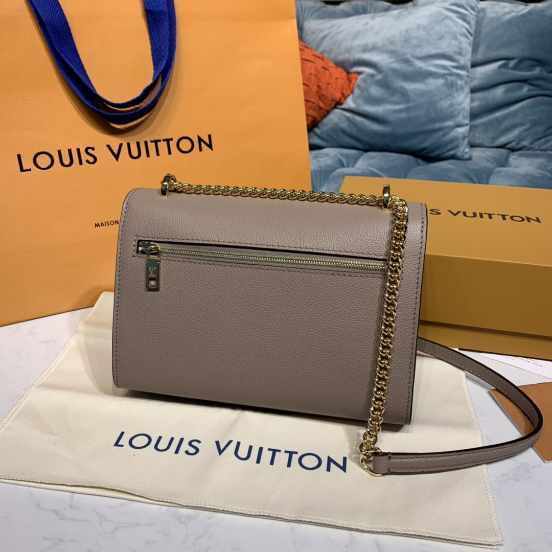 Louis Vuitton MYLOCKME CHAIN BAG Shoudler Bag M56137 Greige Gray/Beige